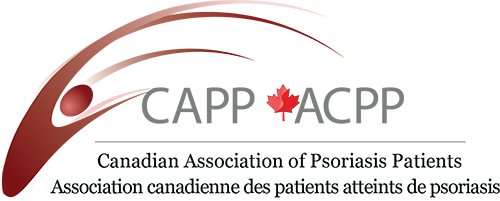 Logo for the Canadian Association of Psoriasis Patients